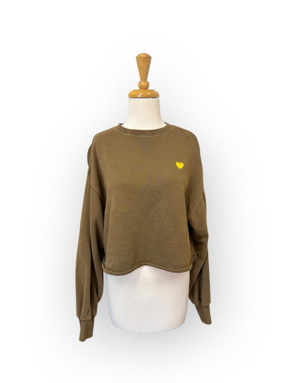 Fred Segal x Wrangler Love Dreams Good Jeans Sweatshirt Size L Large Brown